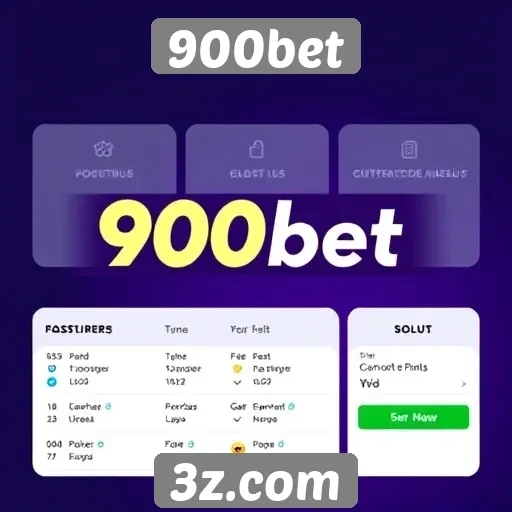 Explorando funcionalidades do site 900bet