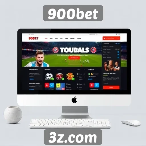 Análise da interface do usuário no site 900bet